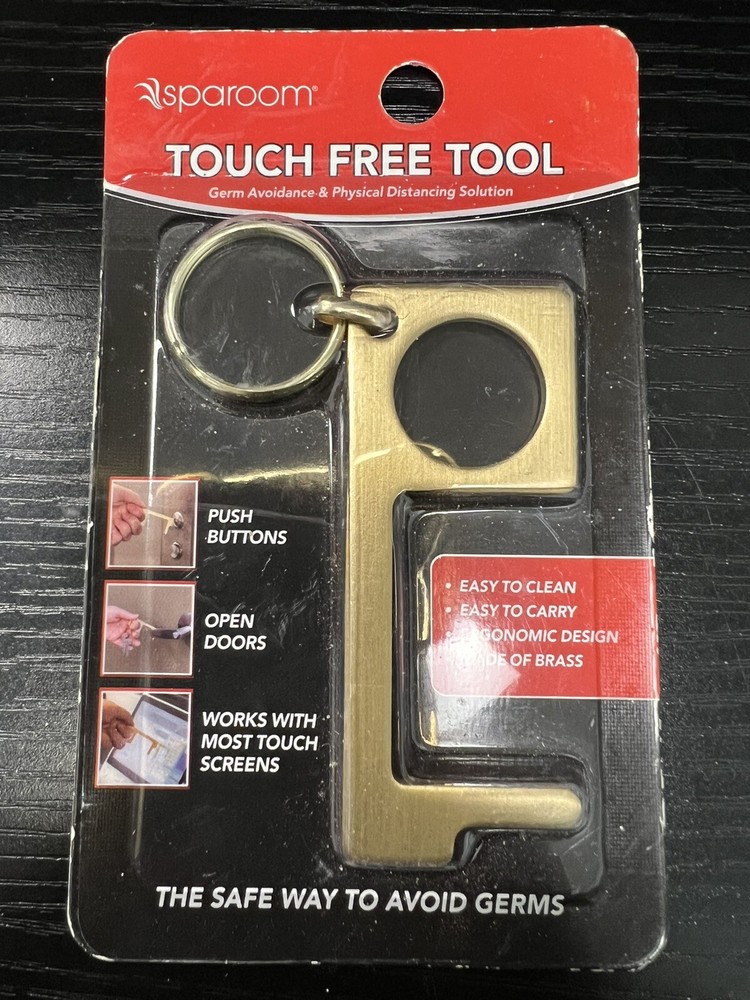 Sparoom Touch Free Brass Tool for Germ Avoidance & Physical Distancing Solution