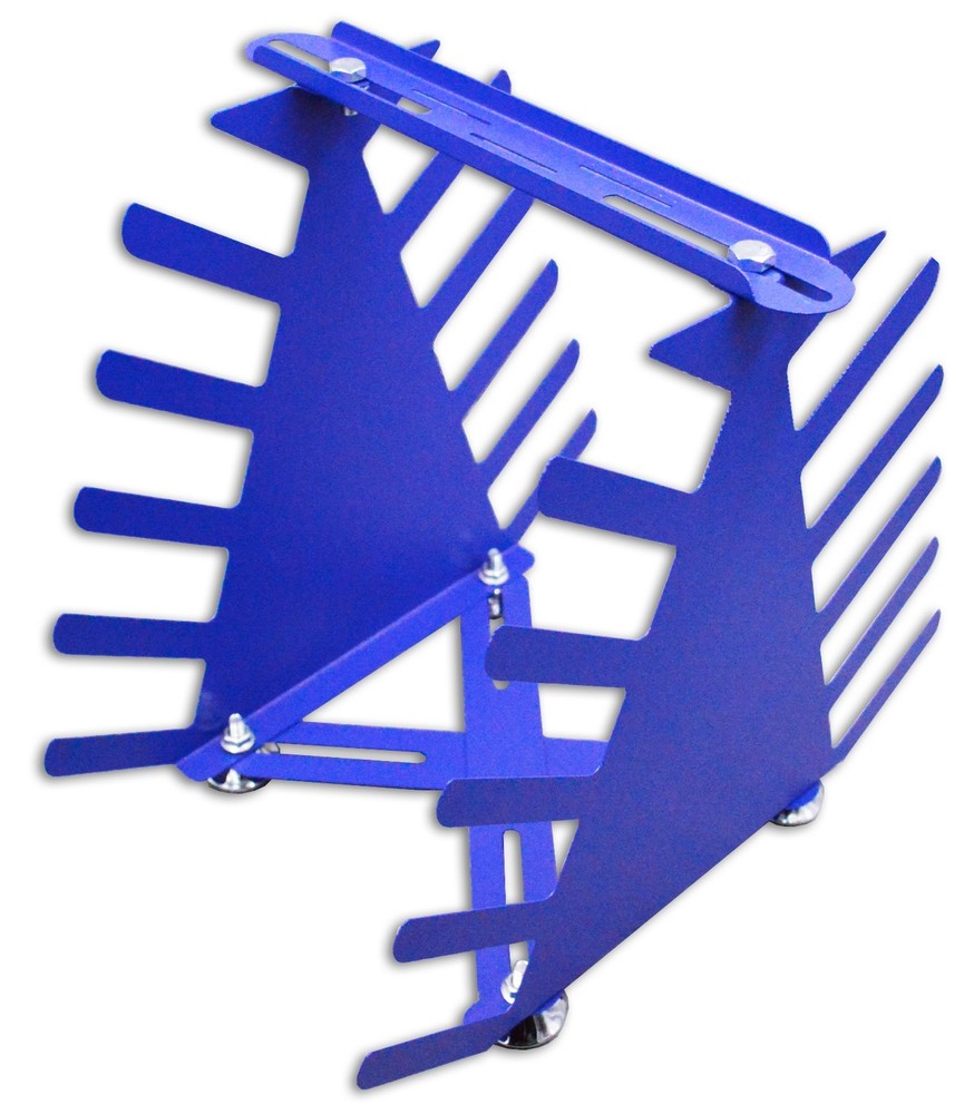 Screen Printing Squeegee/Spatulas Holder Desktop Shelving Tool Rack 5 Layers