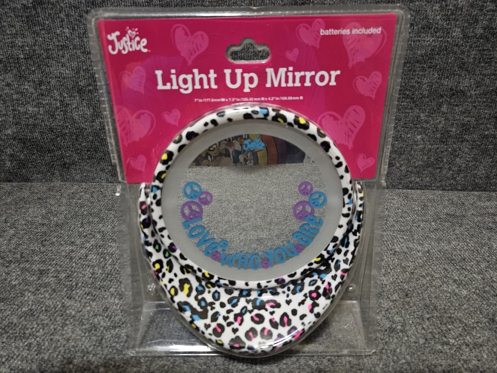 Justice Two Sided LED Mirror