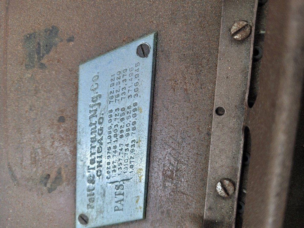 Antique Felt & Tarrant MFG Co. Comptometer Trade Adding Machine Chicago