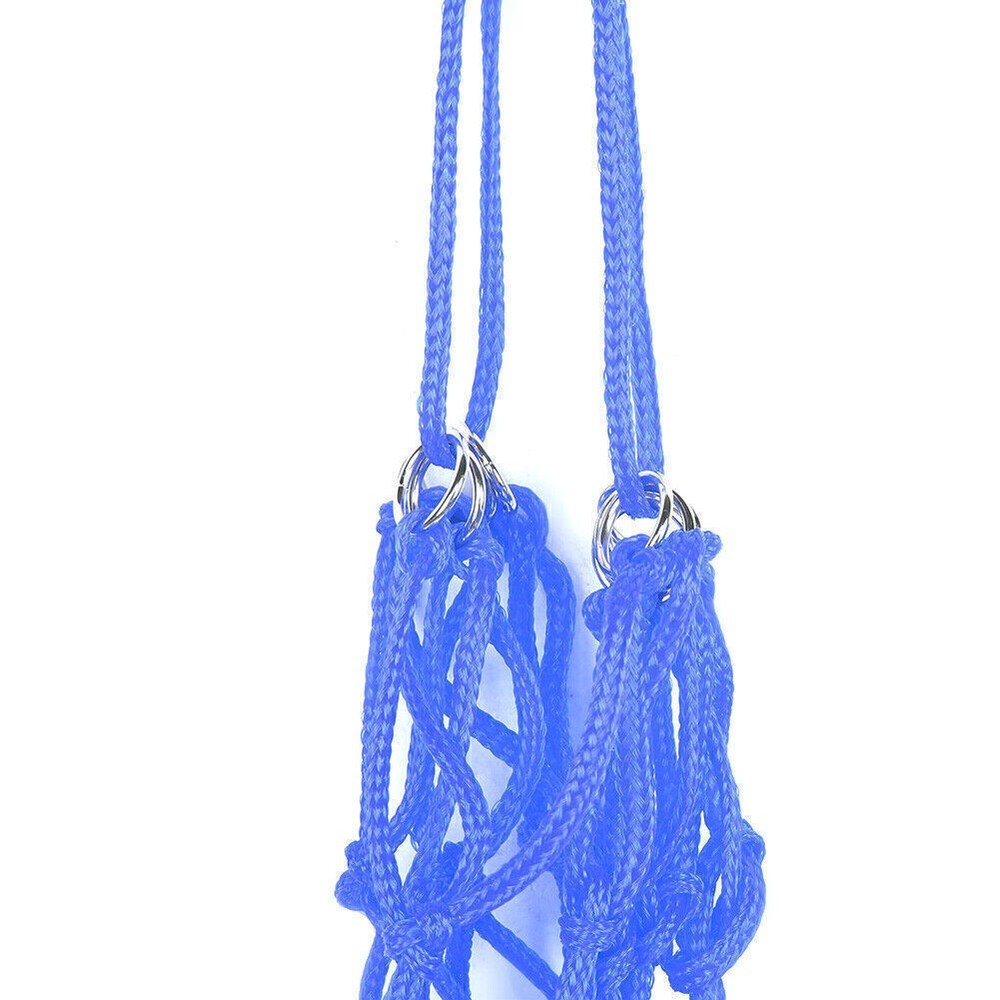 Medium Size Strong Durable Nylon Rope Slow Feed Forage Net Bag with Silver