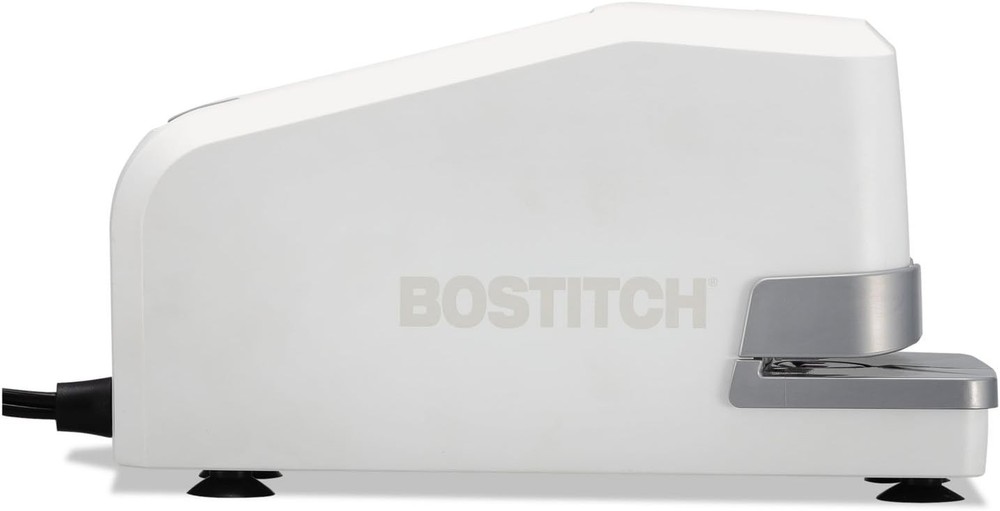 Office Impulse 30 Sheet Electric Stapler - Automatic, Metal, & White Design