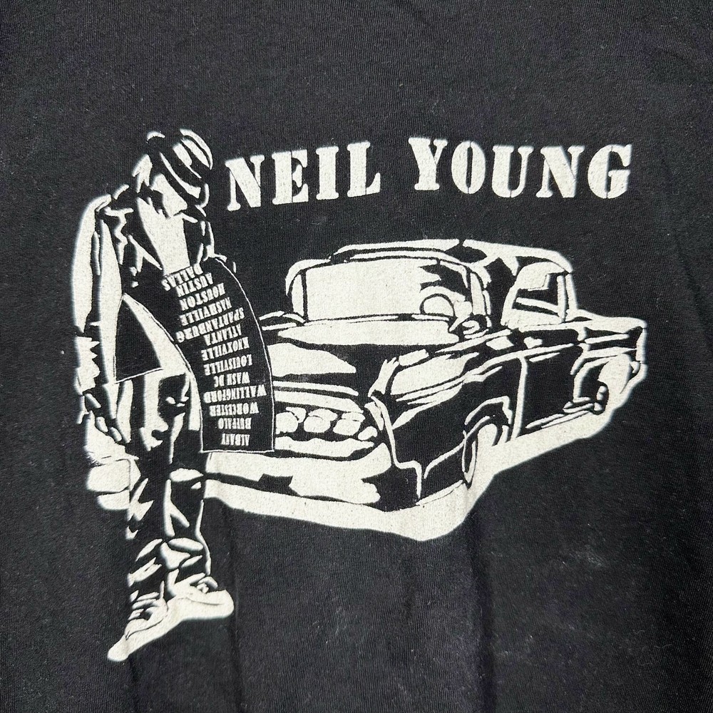 Neil Young 2010 U.S. Concert Tour Tee XL