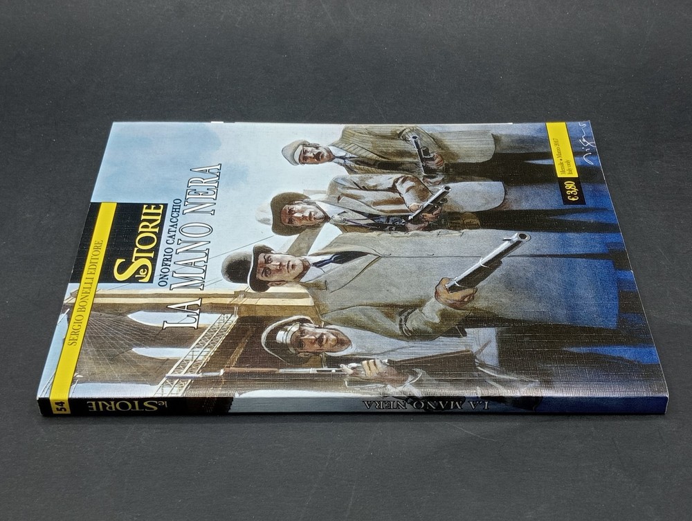 comic LE STORIE Bonelli number 54 THE BLACK HAND