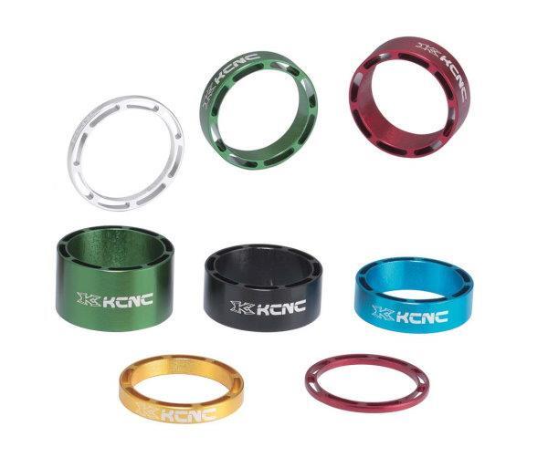 KCNC 1-1/8" Hollow Spacer Green