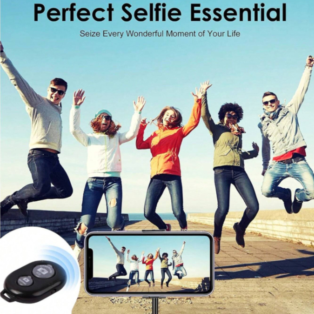 Wireless Camera Shutter Remote Control Compatible for IOS/Android Smart Phones