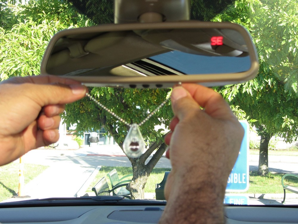 Mirortag™ Charm- Handicap Tag Holder & Protector Magnetically Attach & Detach it