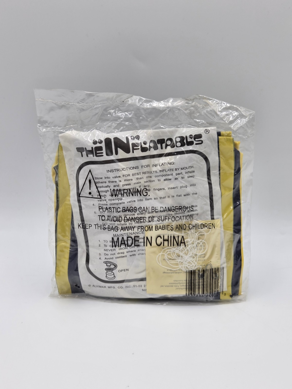 VINTAGE "GOODYEAR BELTS & HOSE" ADVERTISING BLIMP INFLATABLE AIRSHIP