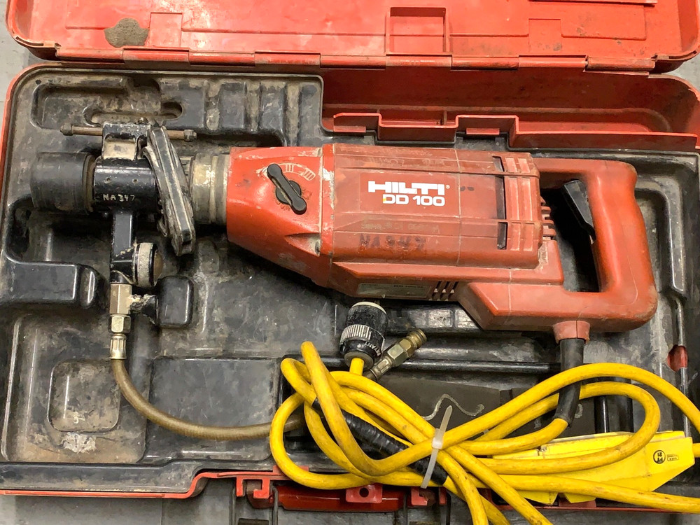 HILTI CORE DRILL DD100 MEC Concrete Core Machine - USED