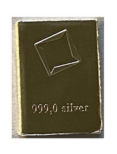 Valcambi 1 gram Silver Bar .999