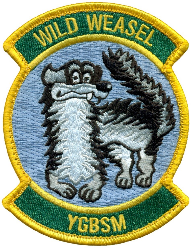 USAF 310th FIGHTER SQUADRON – WILD WEASEL PATCH