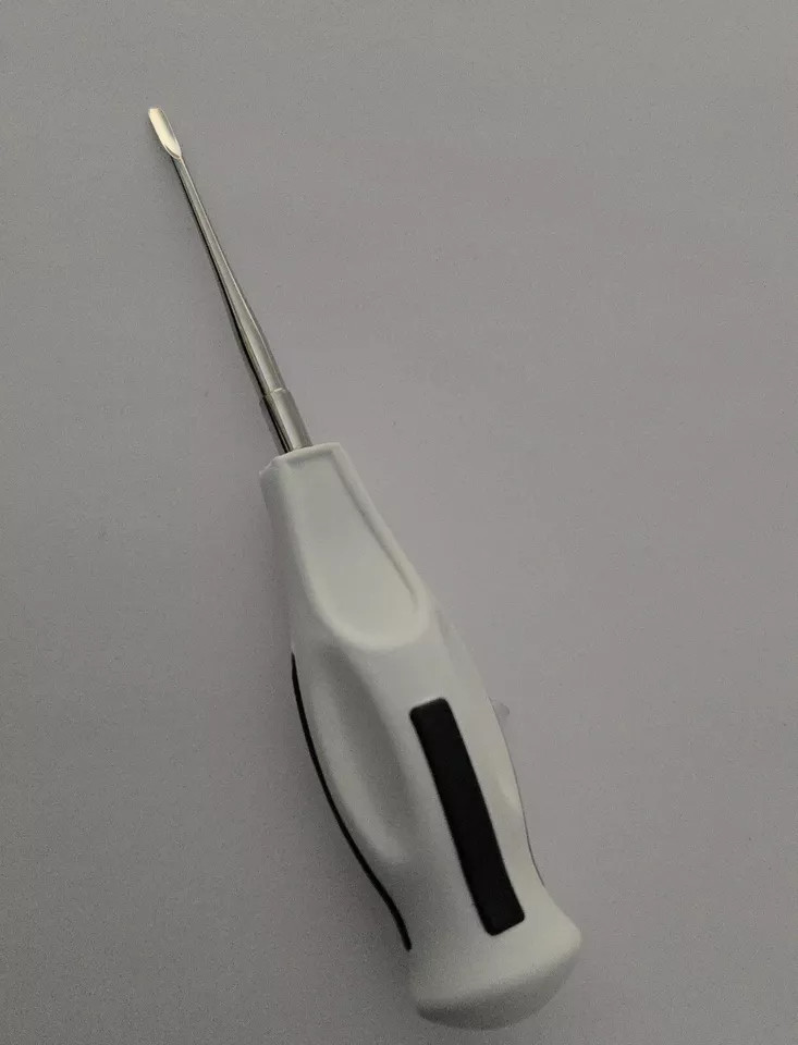 Dental Luxating Root Tip Extraction Elevator Loosen Tool White Plastic Handle CE
