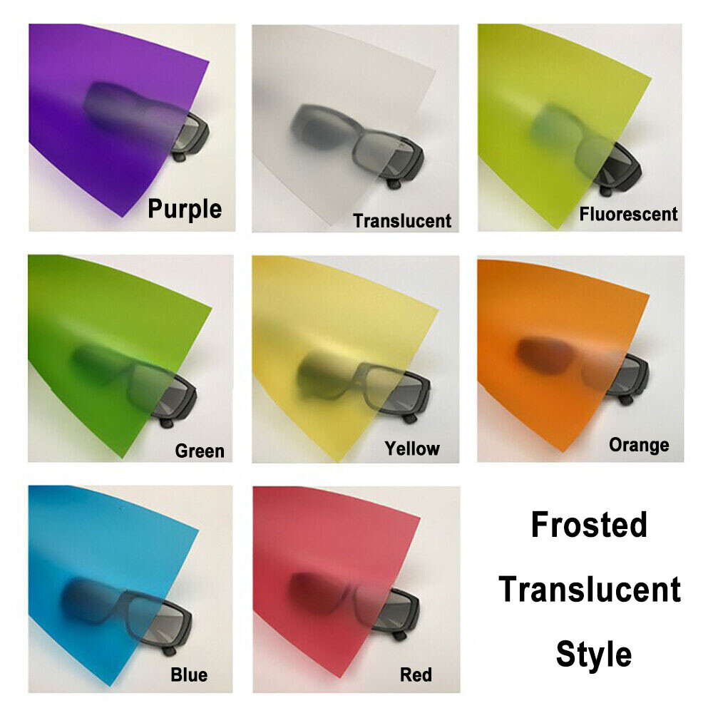 A4 Coloured Thin Plastic Sheet Panel Thick 0.3mm 0.5mm DIY Craft Model Making