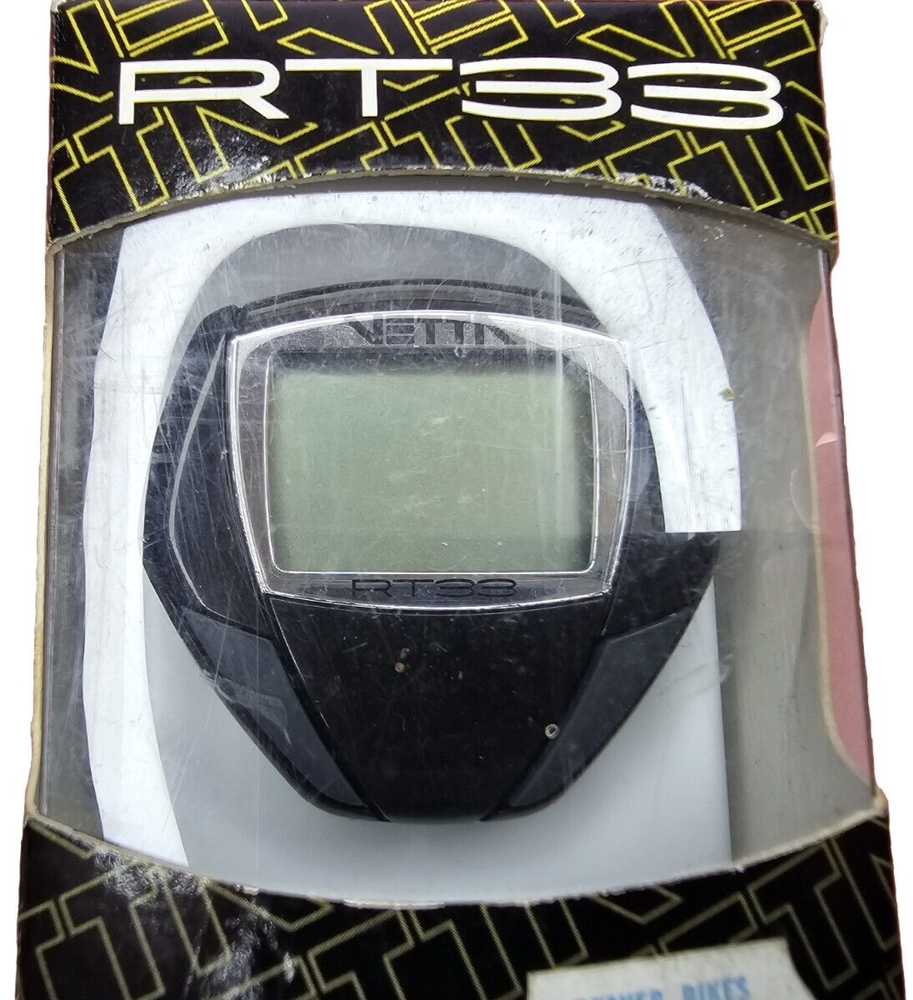 Vetta RT33 Cyclocomputer Odometer Black Color