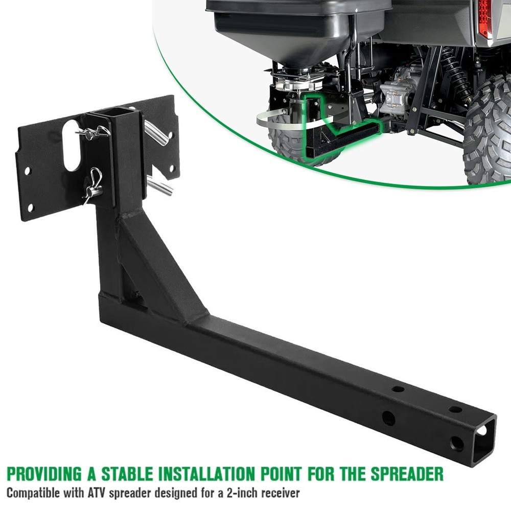 Updated Receiver Mount 2" Receiver Hitch Mount For Dry Material Spreader