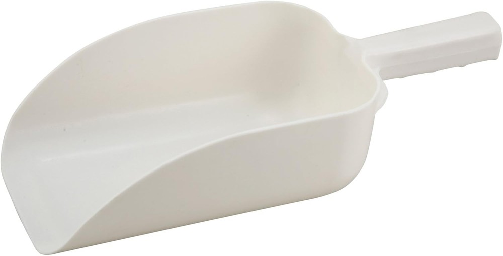 Plastic Scoop, White
