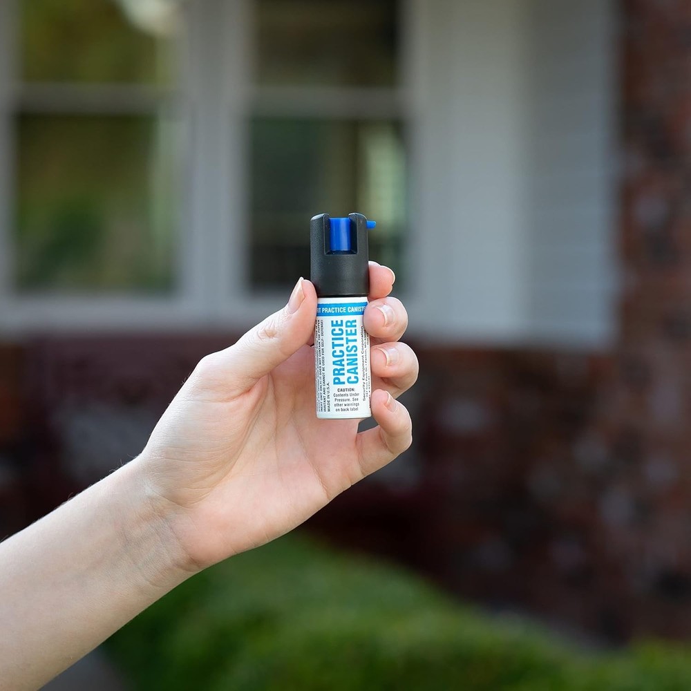 Compact Twist Lock Practice Spray - Safe Training for Personal Protection