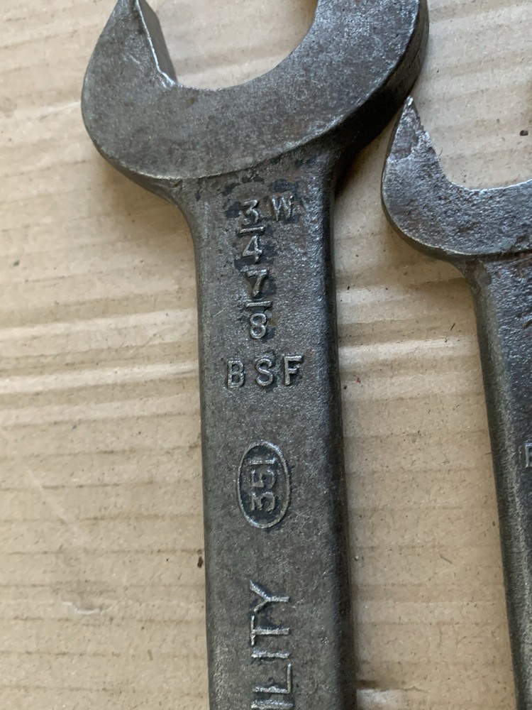 vintage utility spanner wrenches