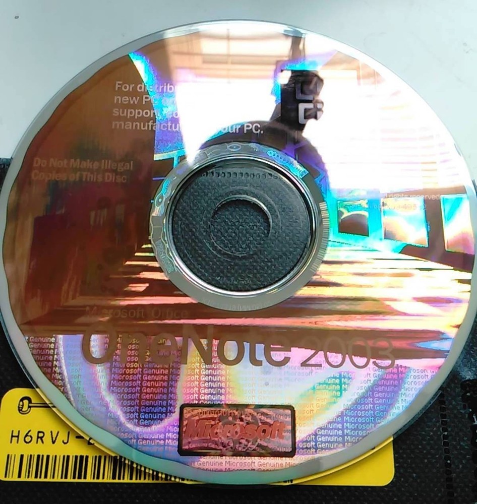 Microsoft Office OneNote 2003 Full Version w/ 5 Product Keys for 5 Computers