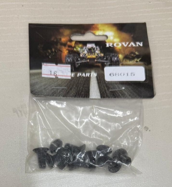 ROVAN 68015 6x14MM FINE THREAD COUNTERSUNK HEAD SCREWS 10PCS