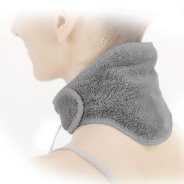 Sharper Image Calming Heat Massaging Vibrating Neck Wrap NEW