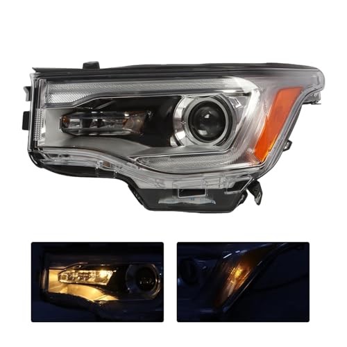 Driver Side Halogen Headlight Assembly Compatible with 2017-2019 Acadia Left