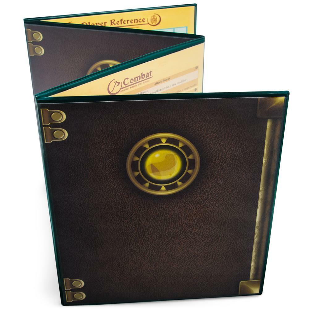 The Master'S Tome Customizable Dm Screen, Green Grpg-003