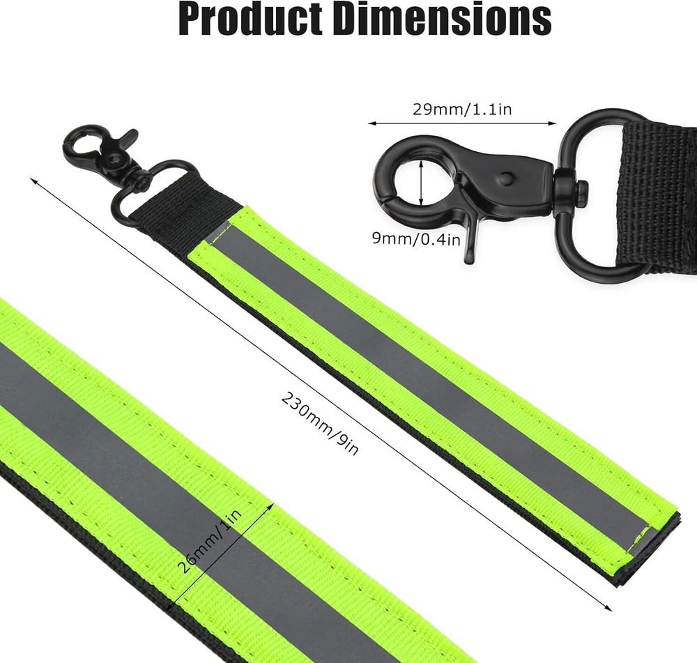 Firefighter Glove Strap, 2PCS Heavy Duty 2 Pack, Green 2 Pack
