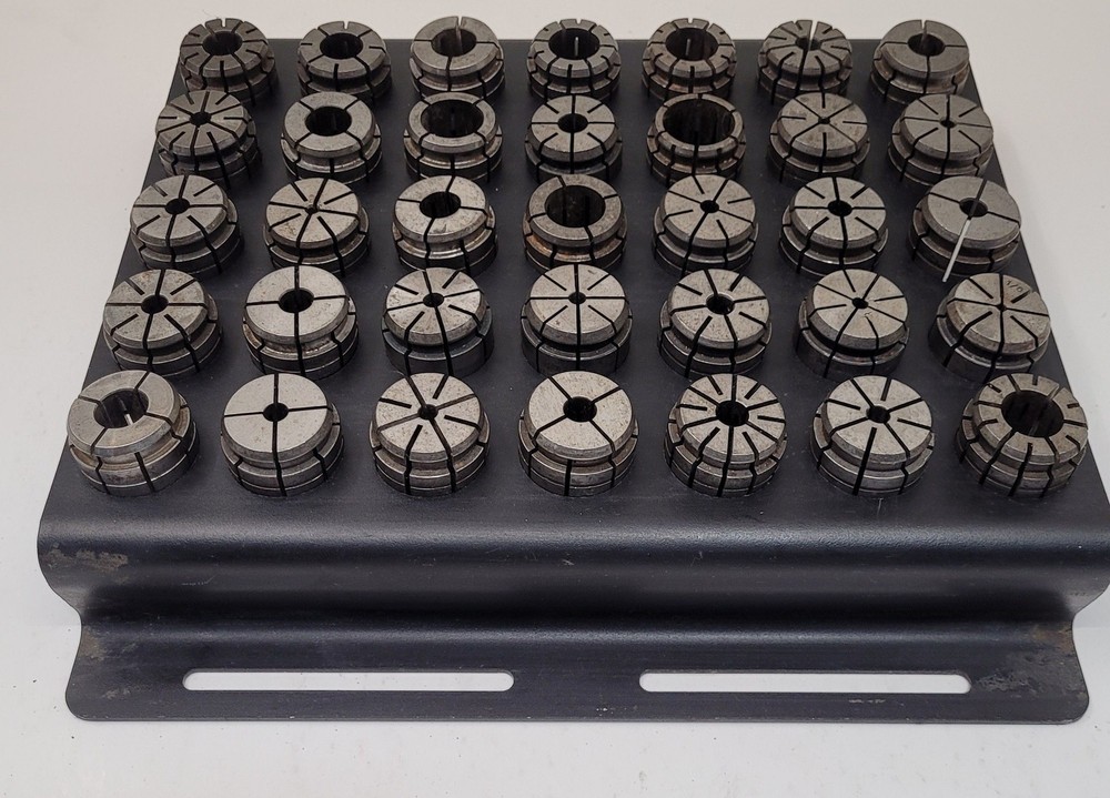 Erickson TG 100 Collet Set - 35 piece w/ Base