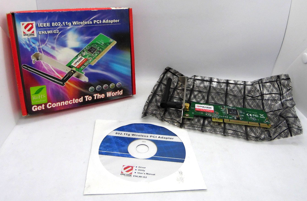 Encore ENLWI-G2 IEEE 802.11g  Wireless PCI Adapter