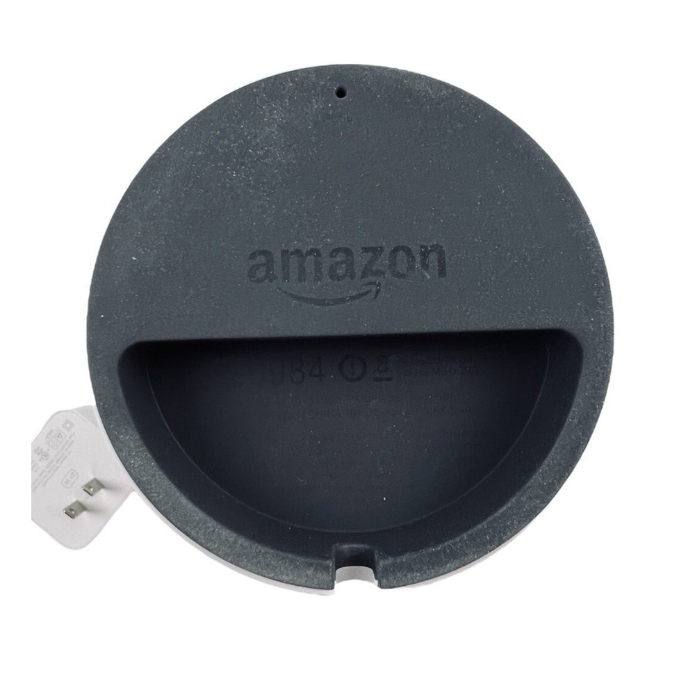 Amazon Echo Smart Assistant White 1st Gen Power Cord Powers On