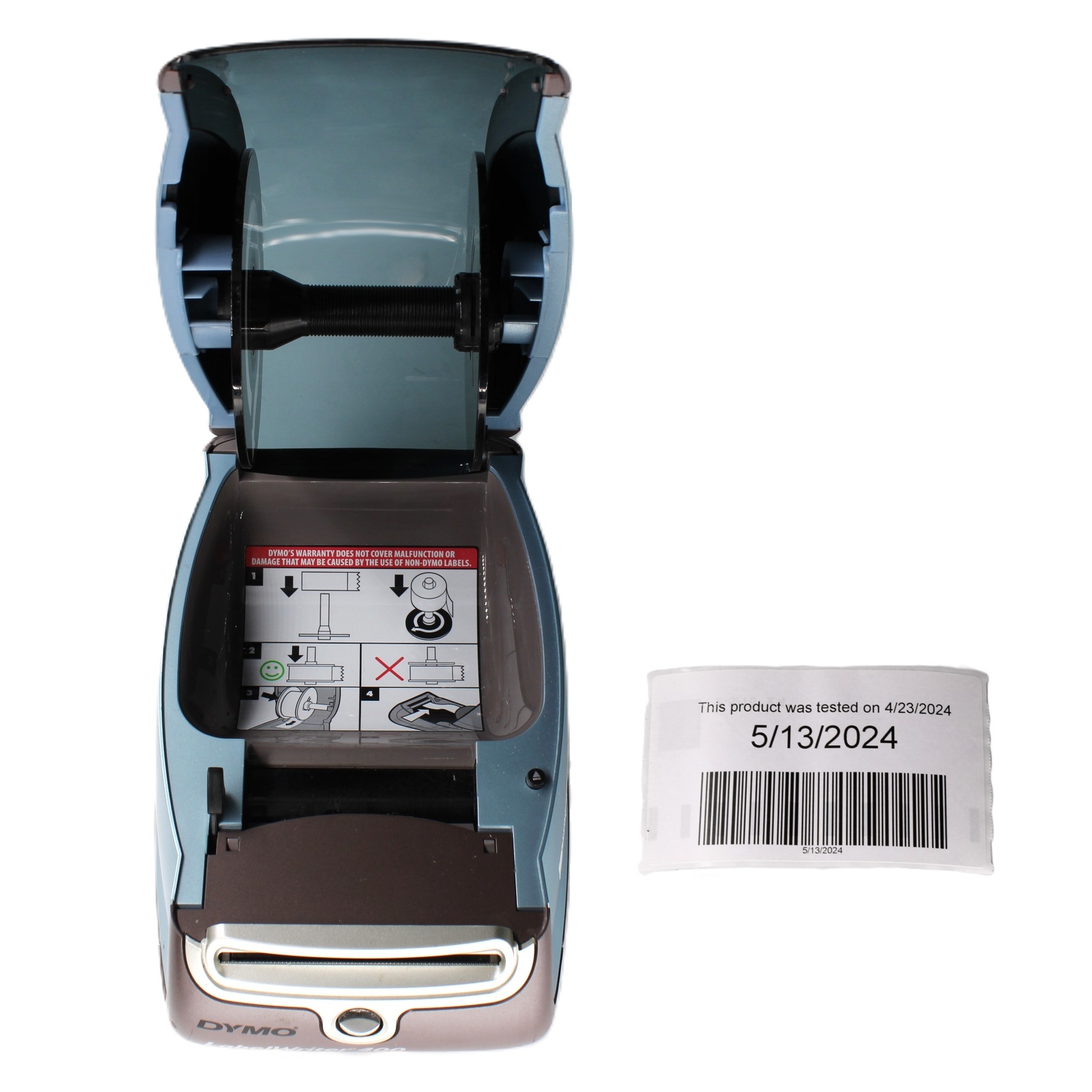 Dymo 400 Thermal Label Printer with AC Adapter and USB Cable 93089 - Tested