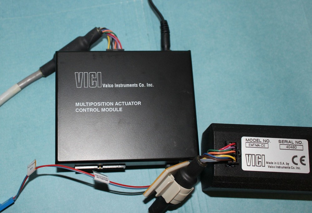 VICI Valco Multiposition Actuator EMTCA-CE Module & EMTMA-CE Valve/Cheminert