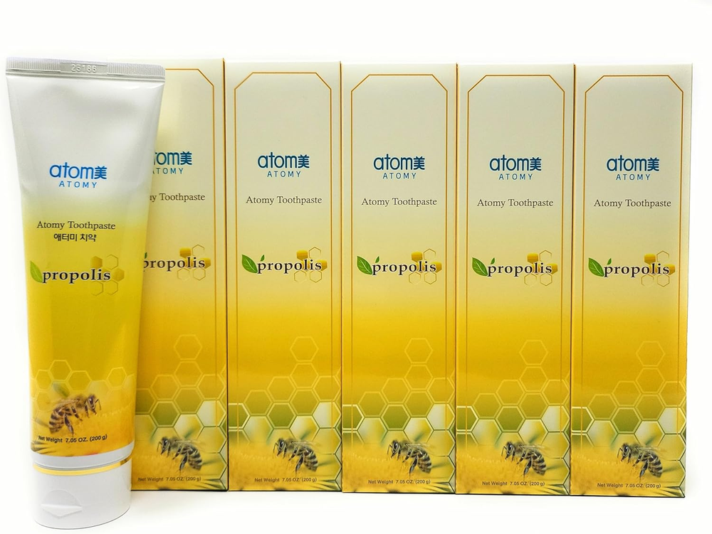 "Ultimate Oral Care Bundle: Atomy Natural Toothpaste with Propolis & Green Tea E
