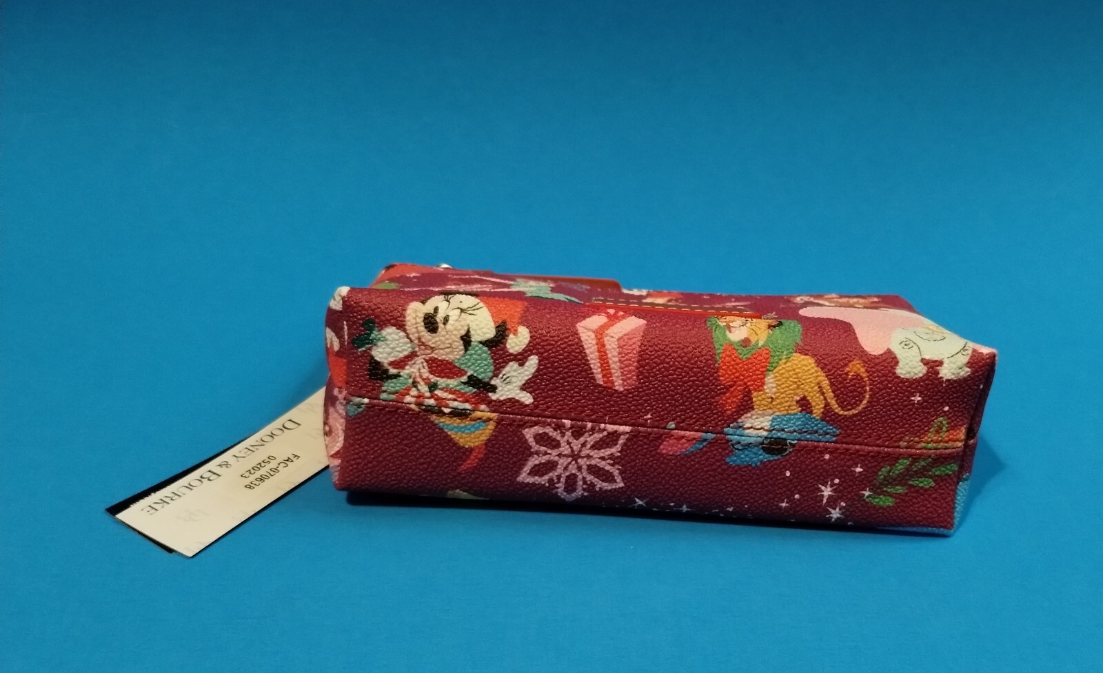 Disney Classics Christmas Dooney & Bourke Cosmetic Case Make Up Bag
