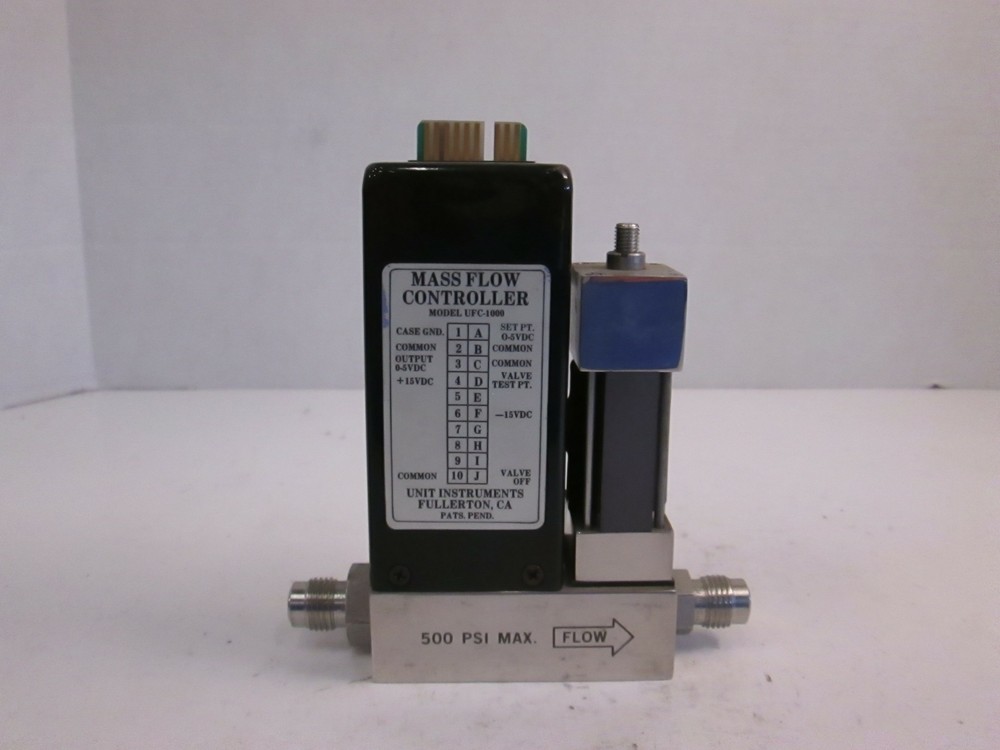 Unit UFC-1000 Mass Flow Controller MFC, N2O, 5 SLM