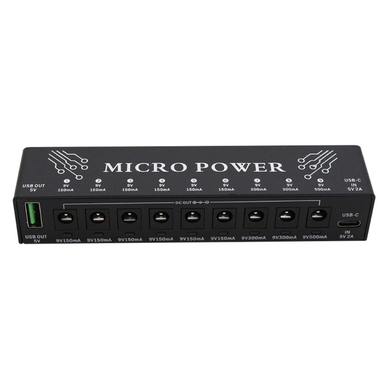 Multiple Channel Adapter Smarted Protection for Musical Instruments Electronics