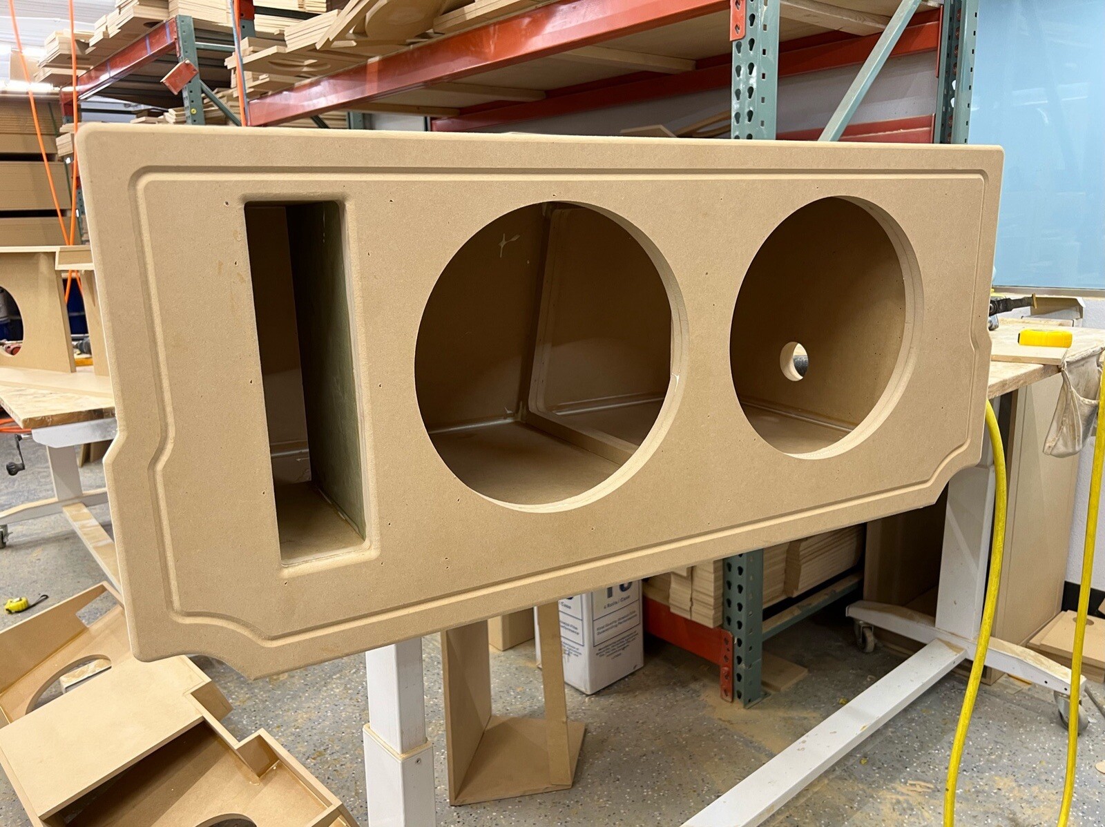 2010-2023 Dodge Charger Subwoofer Box 2 12” Recessed Ported Mega Bass