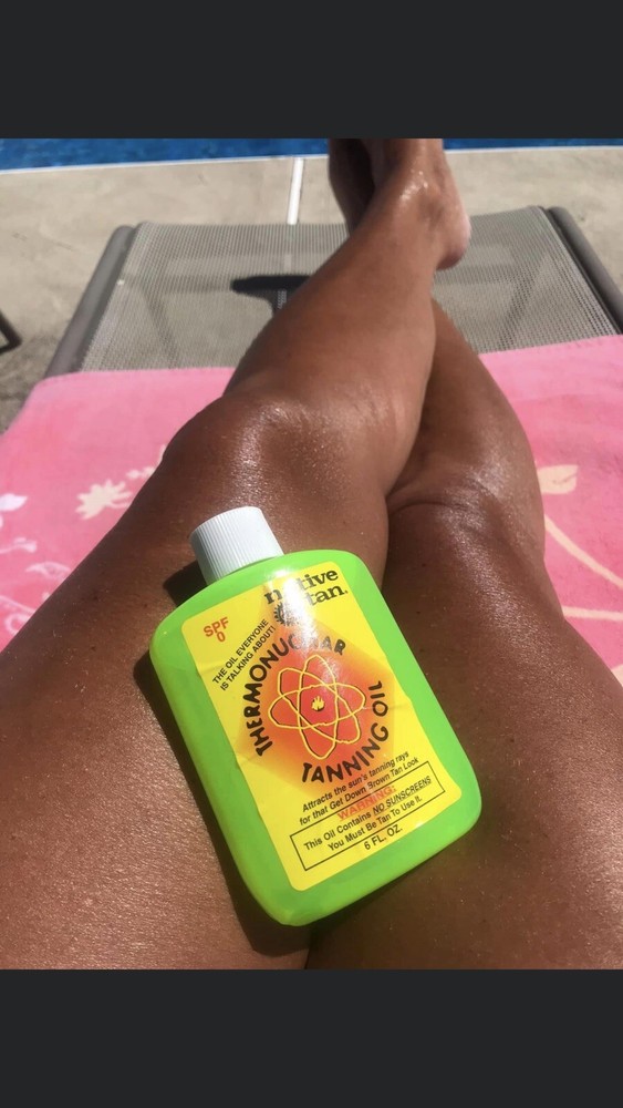 LQQK THERMONUCLEAR TANNING SUNTAN OIL LOTION