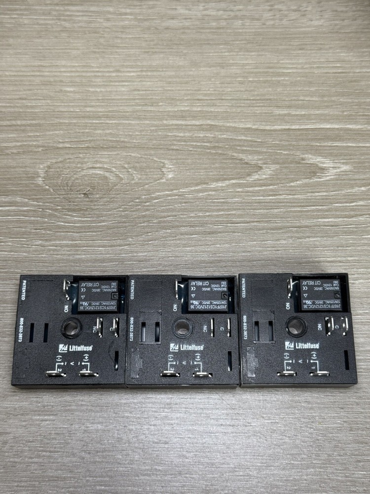 Littelfuse KRDI2110S Time Delay Relay 3 Pack