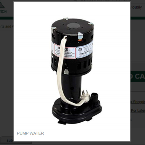 PUMP WATER #9161076-01
