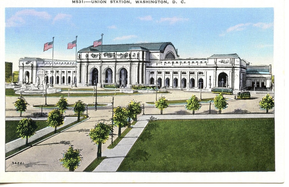 UNION STATION, WASHINGTON, D.C.  - PC372