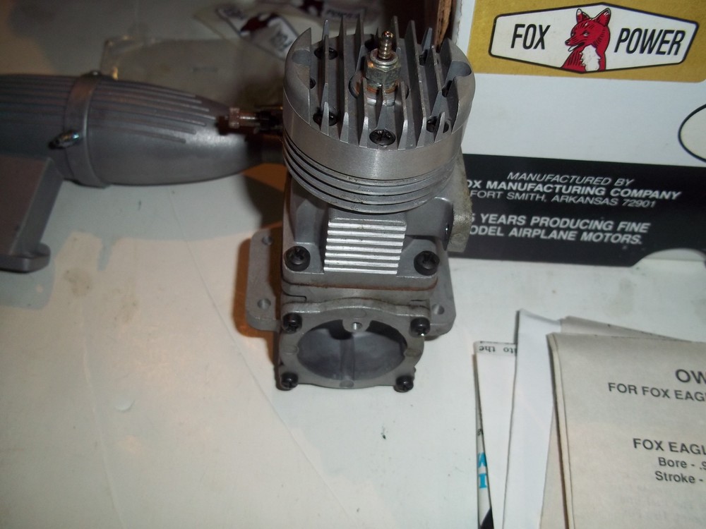 FOX 74 RC ABC NIB VINTAGE REMOTE CONTROL MODEL AIRPLANE ENGINE COLLECTOR ENGINE