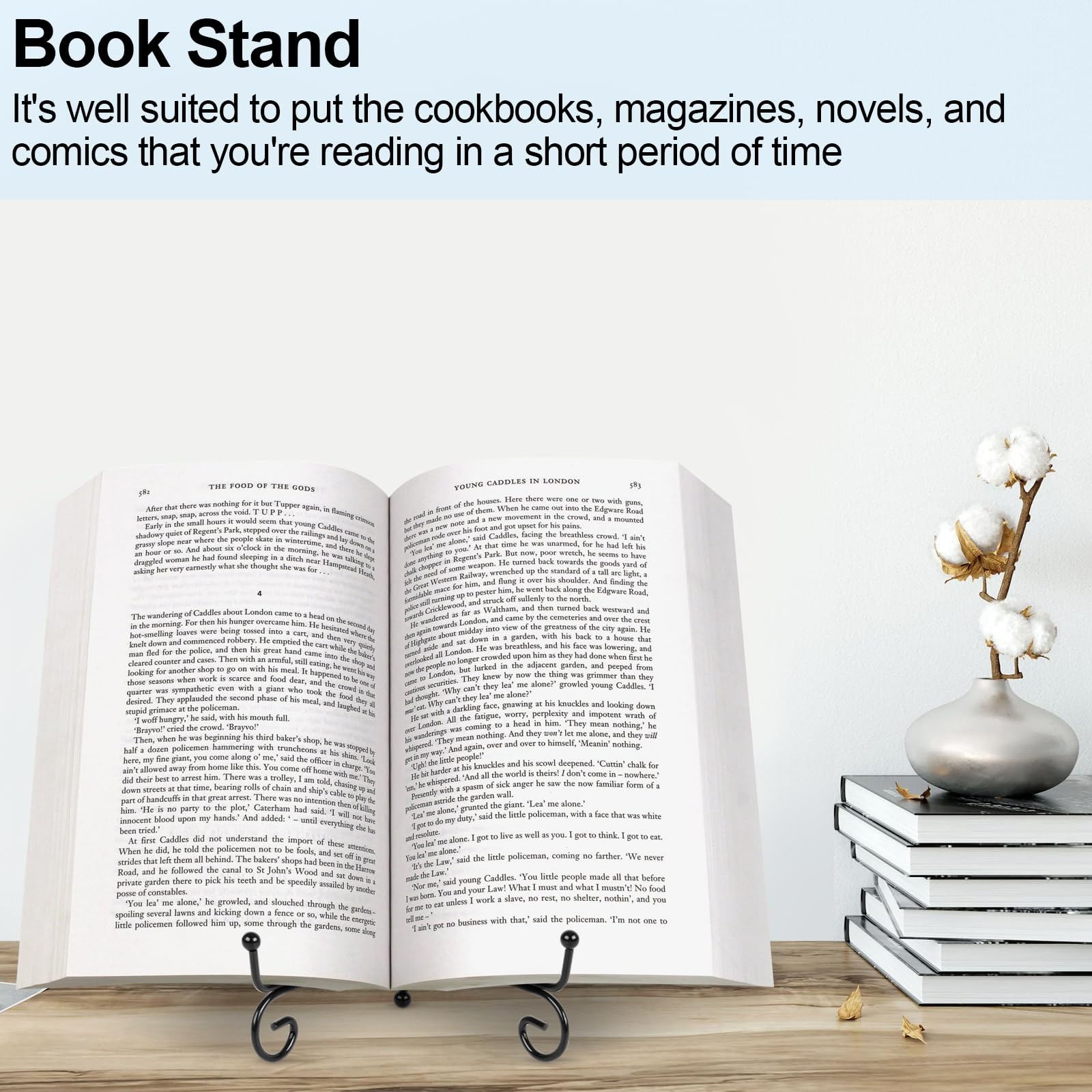 vivinin 4 Pack Plate Stands For Display,Plate Holder 6 '',Picture Frame Stand...