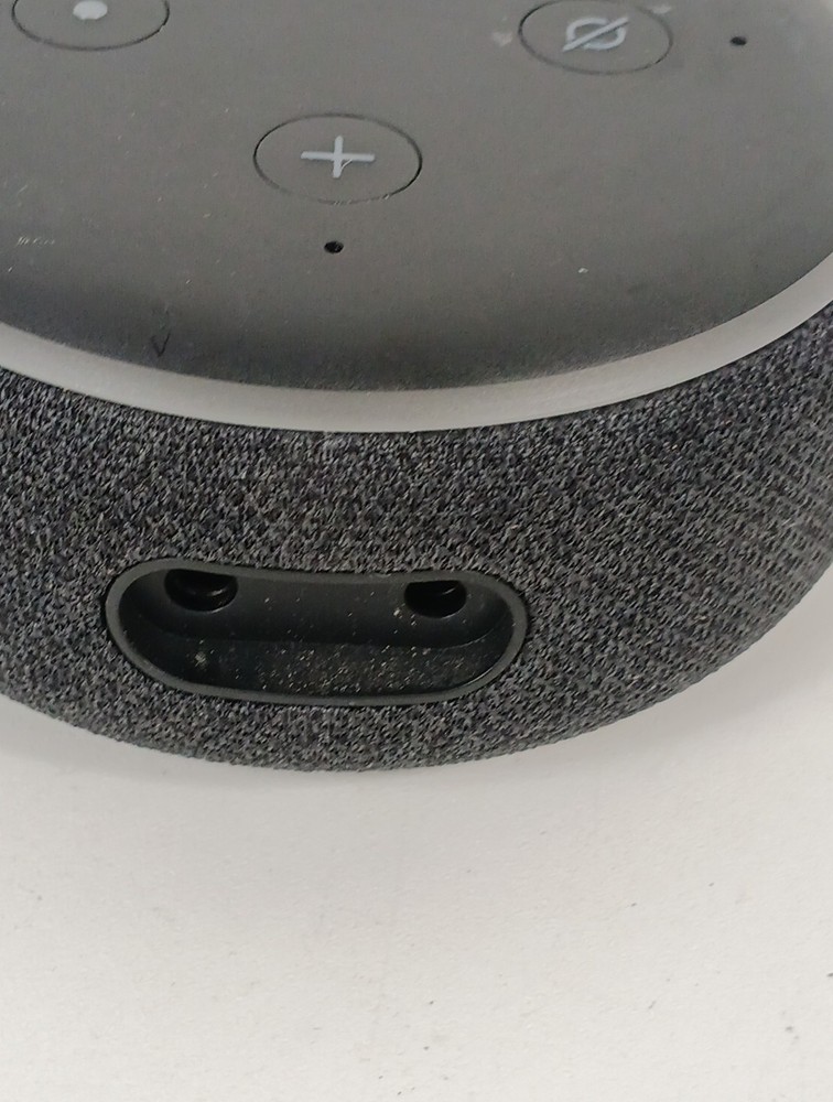 Reset Amazon Echo Dot 3rd Generation D9N29T Smart Speaker Black NO POWER CORD