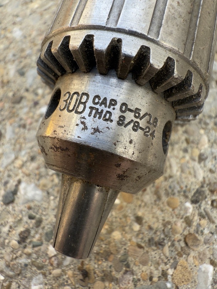 Mohawk Model 500 Pneumatic Air Drill Driver, 5/16” Jacob’s Chuck