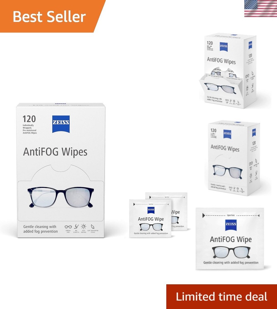 AntiFOG wipes, 120 count