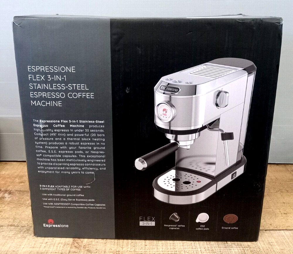 Espressione Flex 3in1 Espresso Machine - BROKEN ESPRESSO CAPSULE BASKET HANDLE