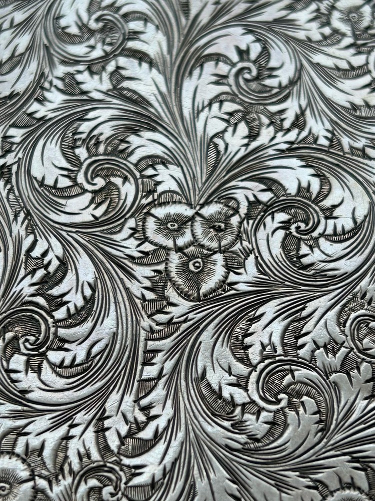 Vintage Silver Unique Design Handmade Box