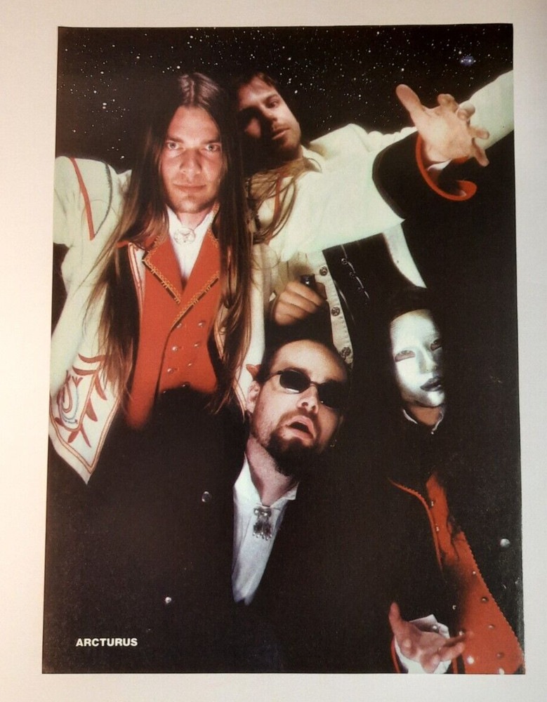 ARCTURUS ~ Norwegian Symphonic black metal GARM Ulver ~ Magazine Page PINUP